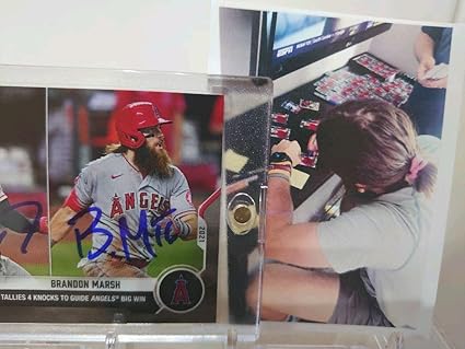 選べる配送時期 Jo adell 2017年ルーキー直書き直筆サインカード